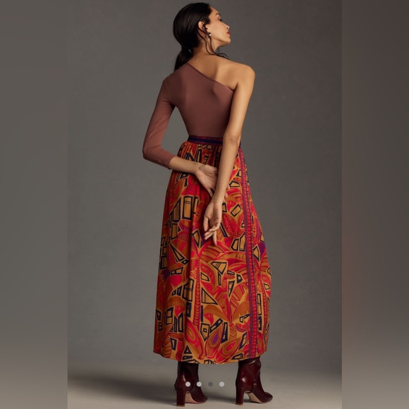 Farm Rio x Anthropologie Cool Tropical Maxi Skirt - Picture 4 of 7